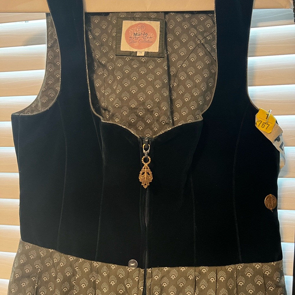 Authentic Emerald Green MarJo Dirndl, EU 38